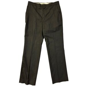 Mark Alexander Mens‎ Black 100% Pure Wool Dress Pants Vintage Made in USA 35x31